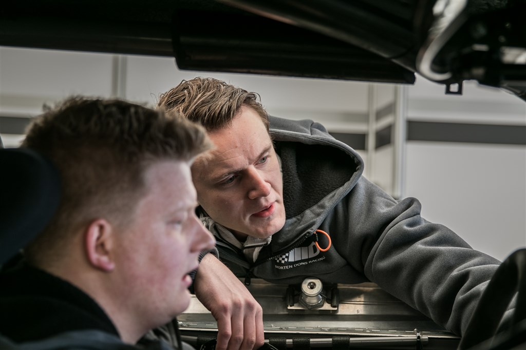 Teamet havde nok at se til med at lære DTC-raceren at kende.
(Foto: Morten Dons Racing/Kim Gripping)